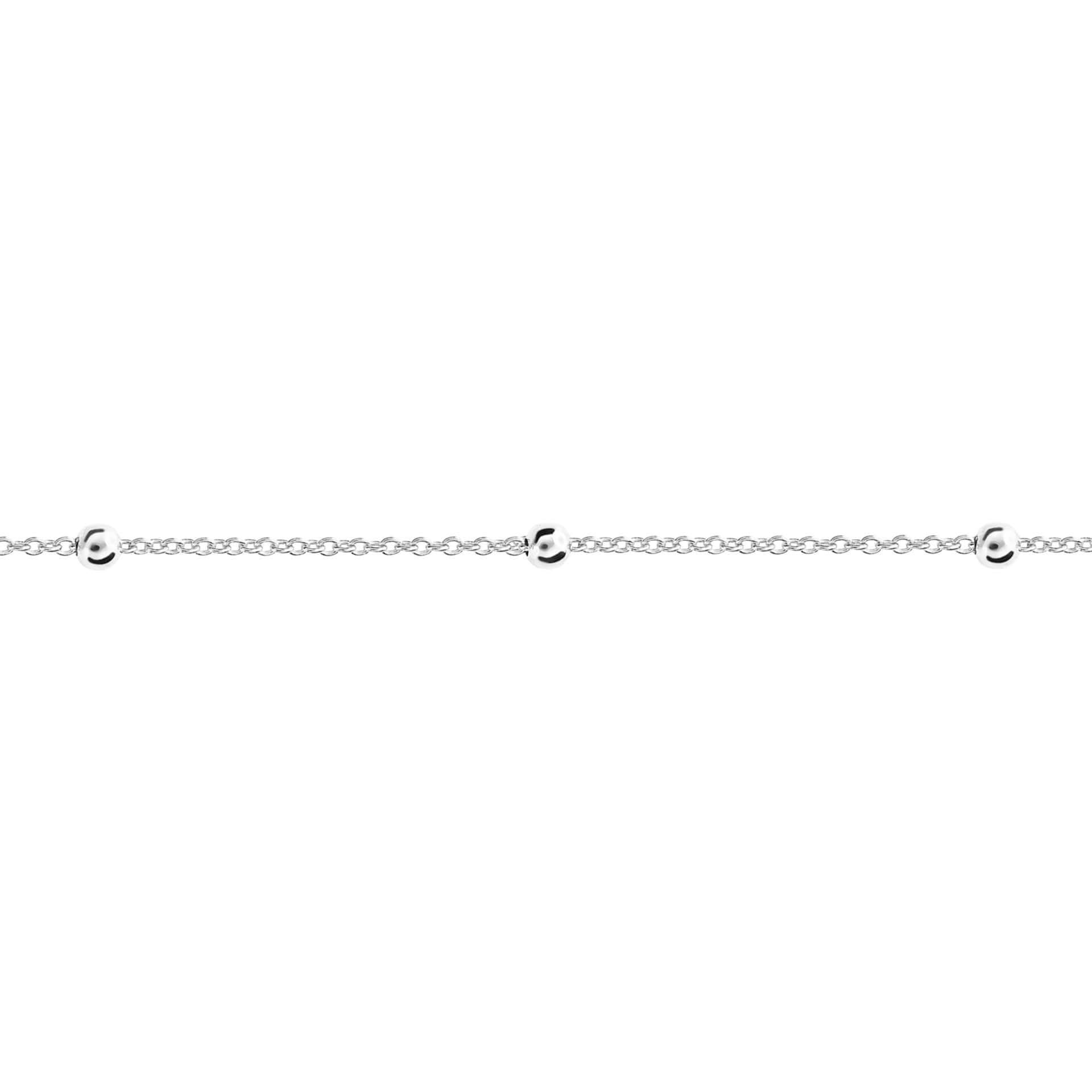 Penmans |  16" -18" Sterling Silver fine trace ball Chain