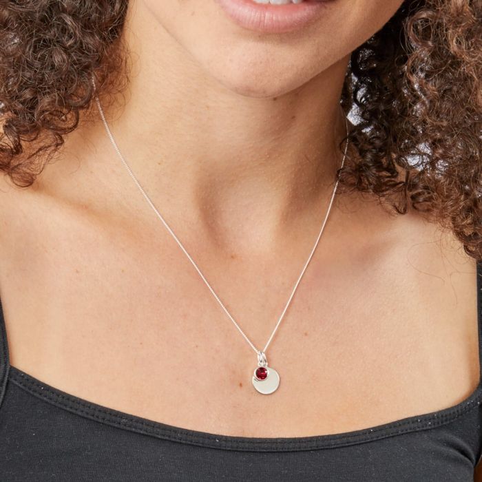 Penmans |  July Birthstone Pendant - Ruby