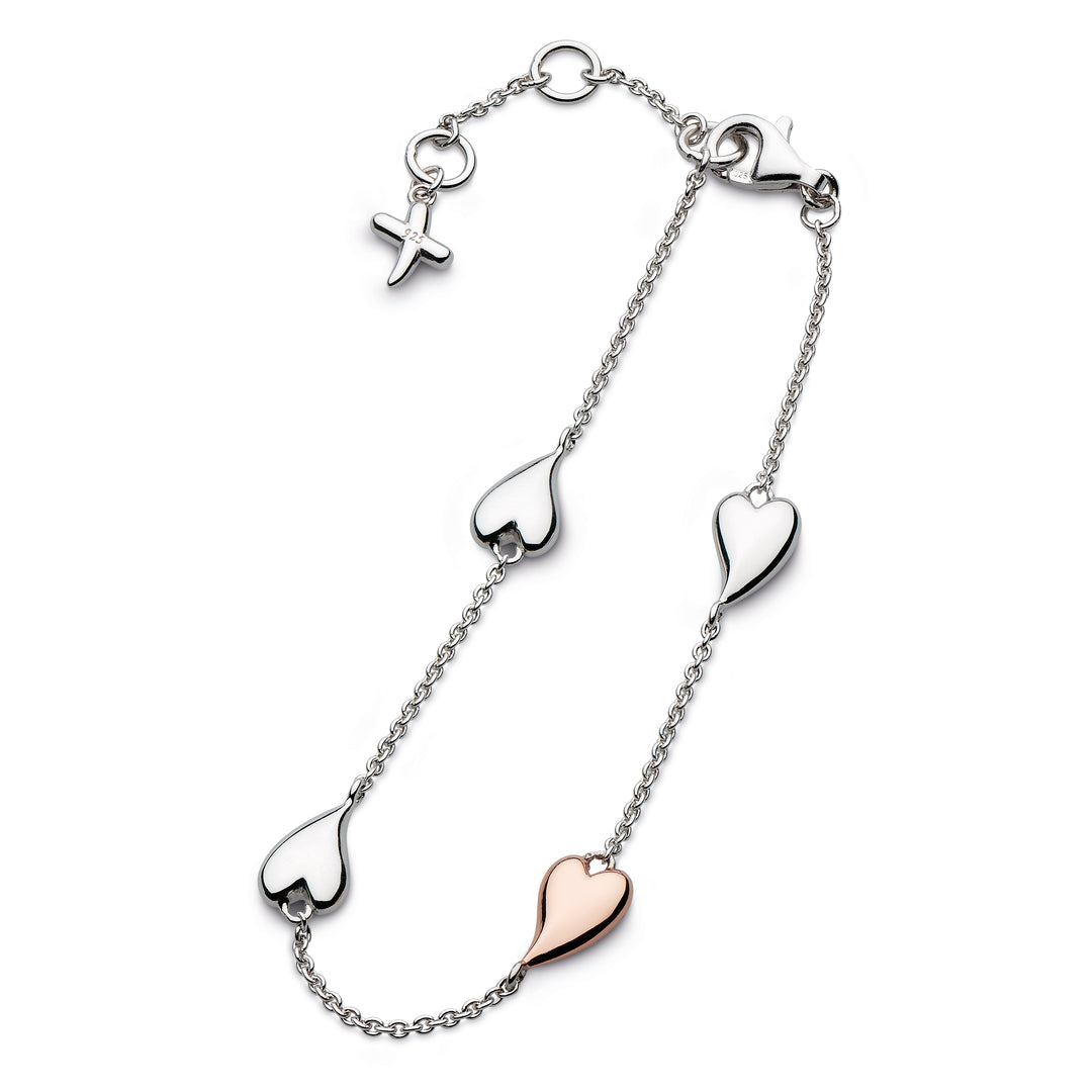 Kit Heath |  Desire Kiss Blush Heart Bracelet